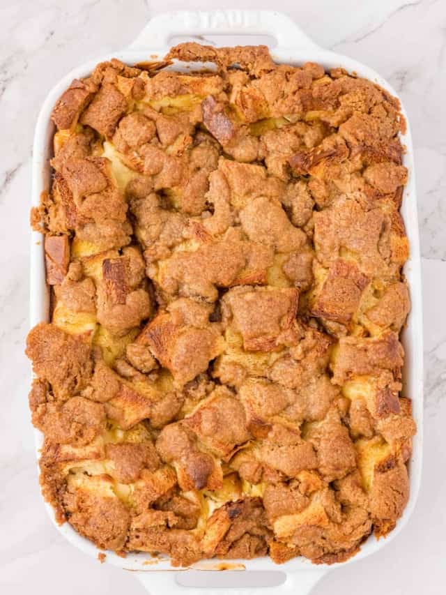 BAKED FRENCH TOAST CASSEROLE WITH CREAM CHEESE FILLING STORY Feels