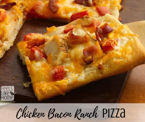 How to make the best chicken bacon ranch pizza recipe – This semi homemade pizza is quick and easy with a white ranch sauce and made with Pillsbury crescent rolls as a crust! Perfect comfort food and great for quick dinners! How to make the best chicken bacon ranch pizza recipe - This semi homemade pizza is quick and easy with a white ranch sauce and made with Pillsbury crescent rolls as a crust! Perfect comfort food and great for quick dinners!