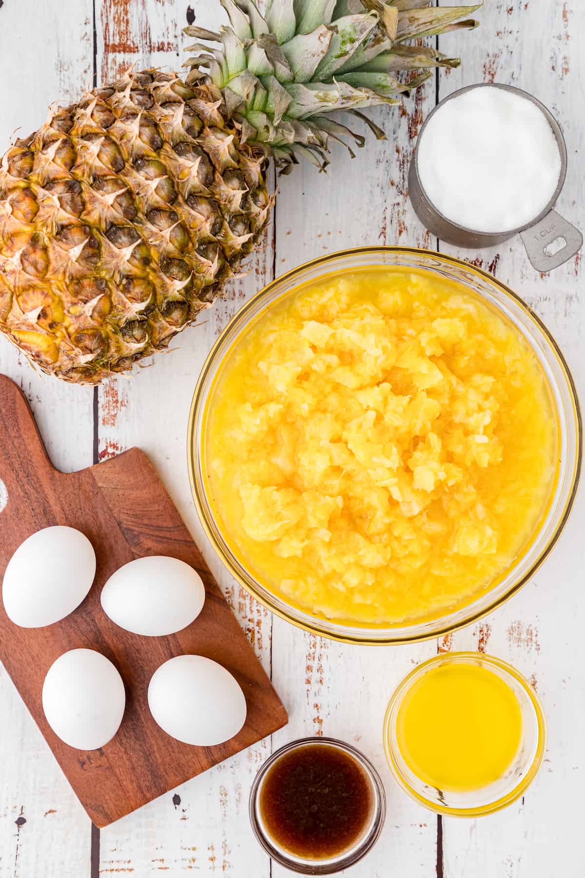 Paula Deen Baked Pineapple Casserole Recipe - Feels Like Home™