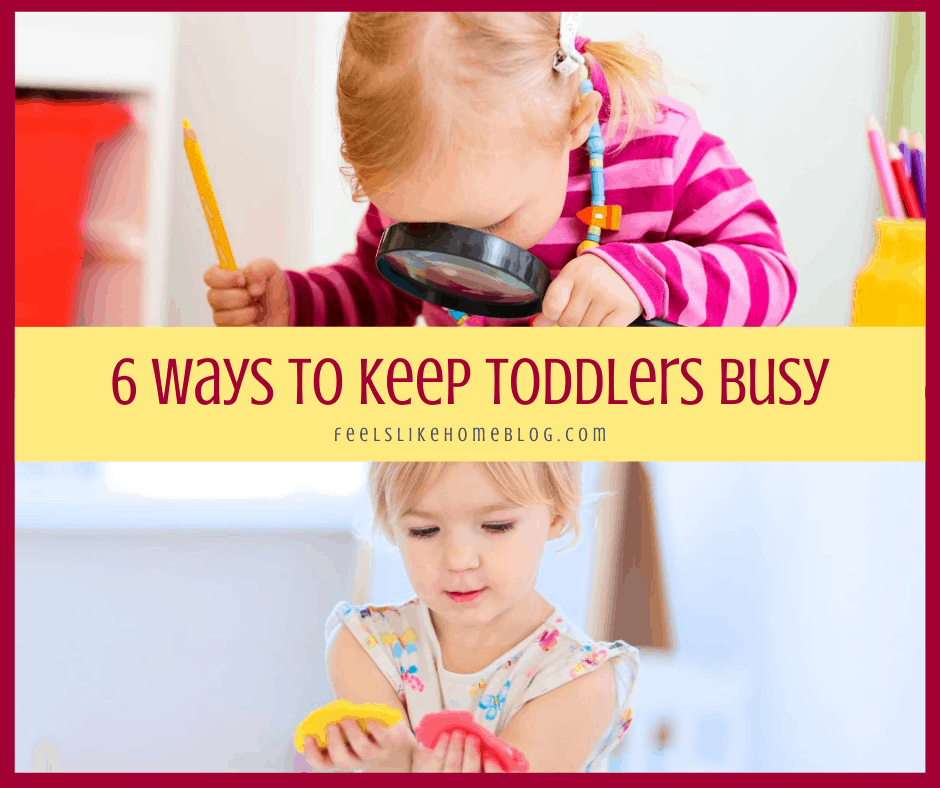 6 Ideas For Toddler Activities At Home Feels Like Home 