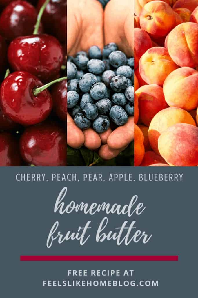 Homemade Fruit Butter