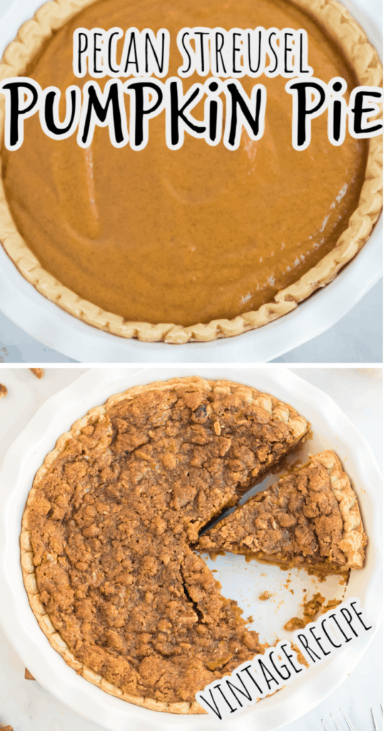 pumpkin pie and pumpkin pecan pie