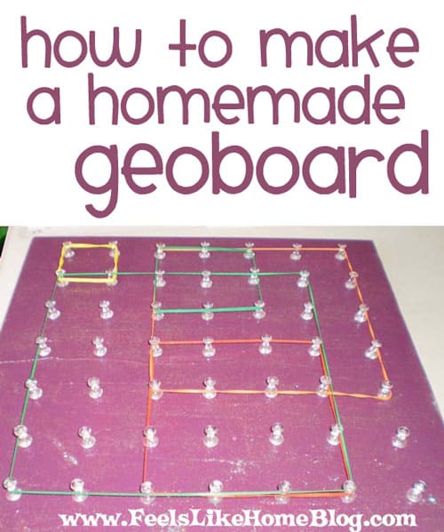 how to make a geoboard