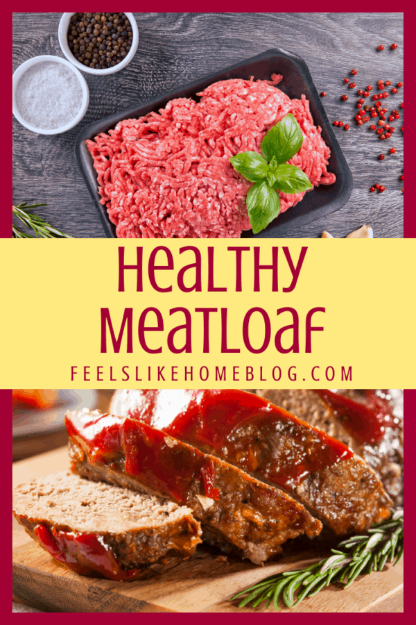 sliced meatloaf and ground beef
