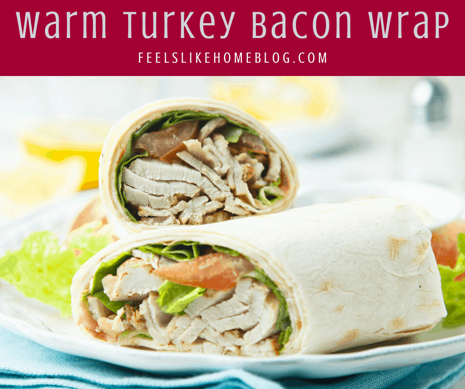 Turkey & Swiss Wrap - Tried and Tasty