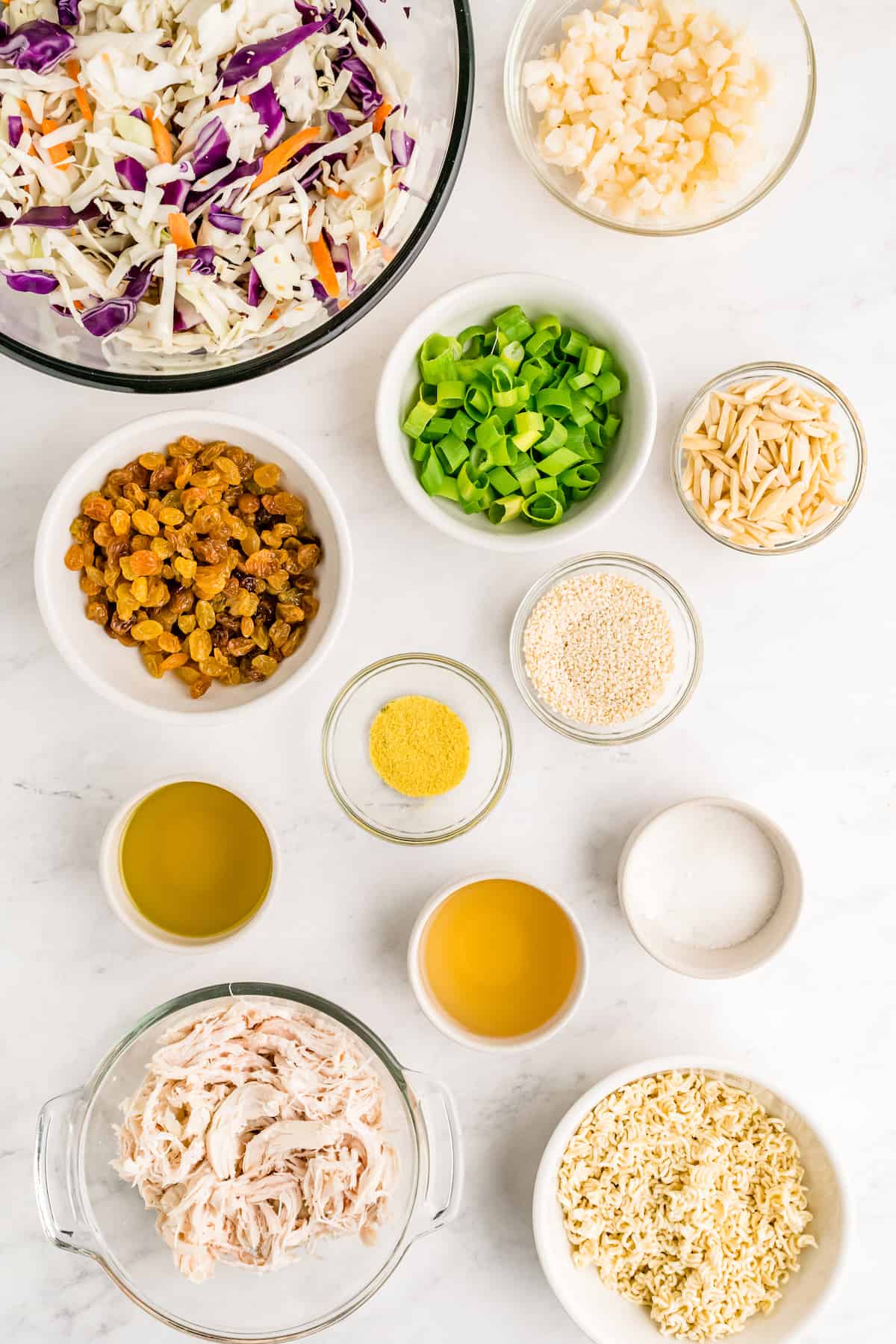 ramen noodle salad ingredients