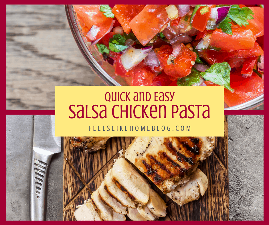 Salsa and chicken