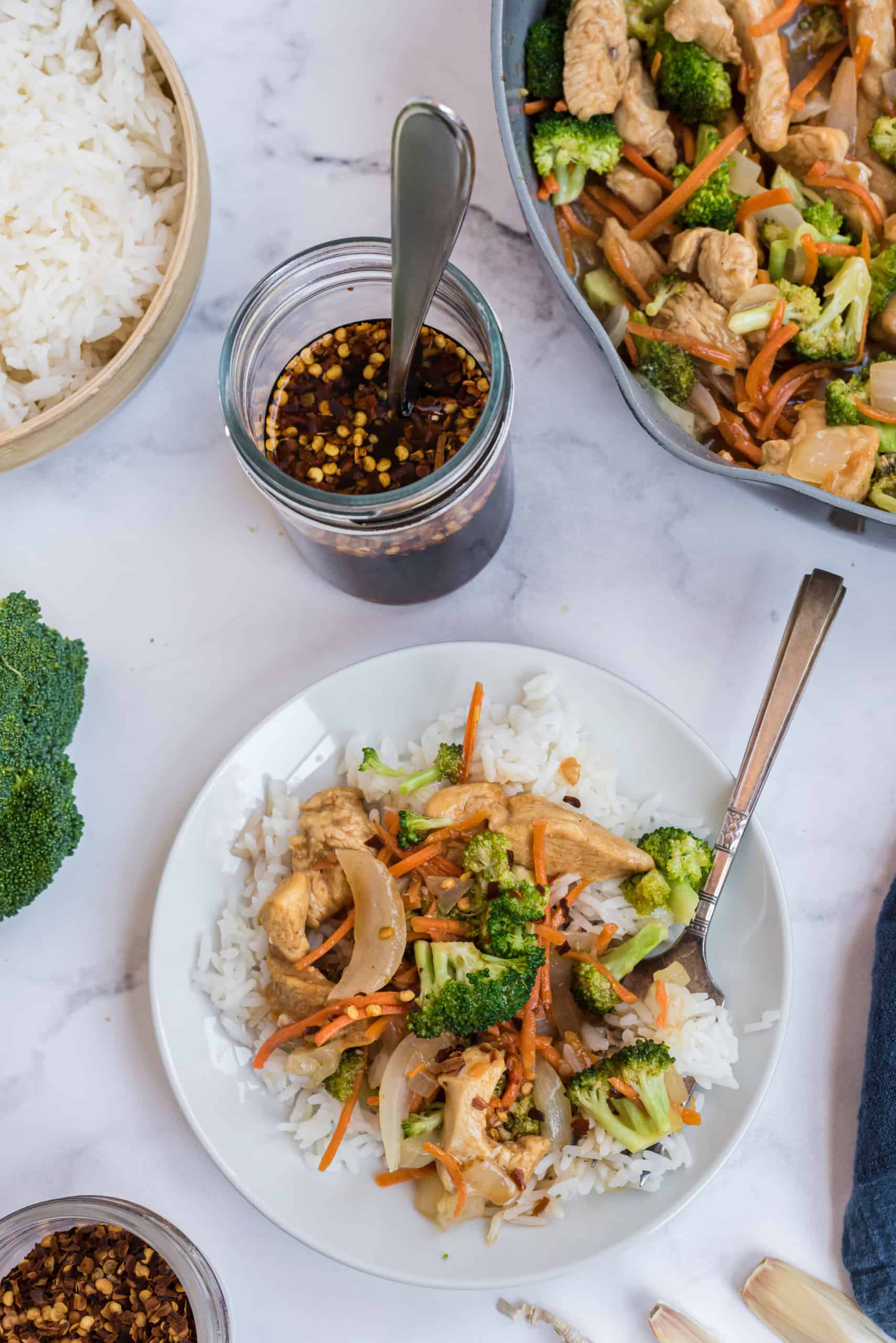 The Best General Tso's Stir Fry with Tofu and Vegetables