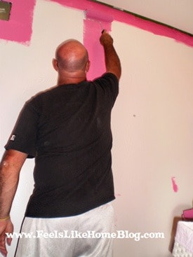 Joe painting