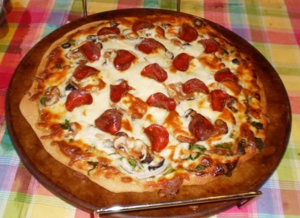 homemade pizza HOMEMADE PIZZA