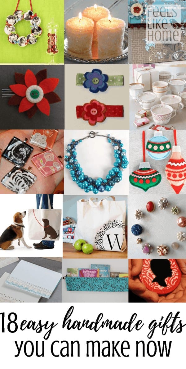 A collage of the best DIY Christmas gifts for women