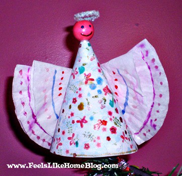 angel tree topper craft