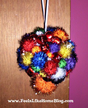 pom pom ornament