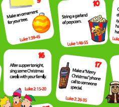 printable advent calendar