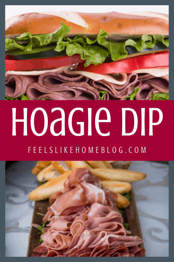 A hoagie sandwich with meat and vegetables