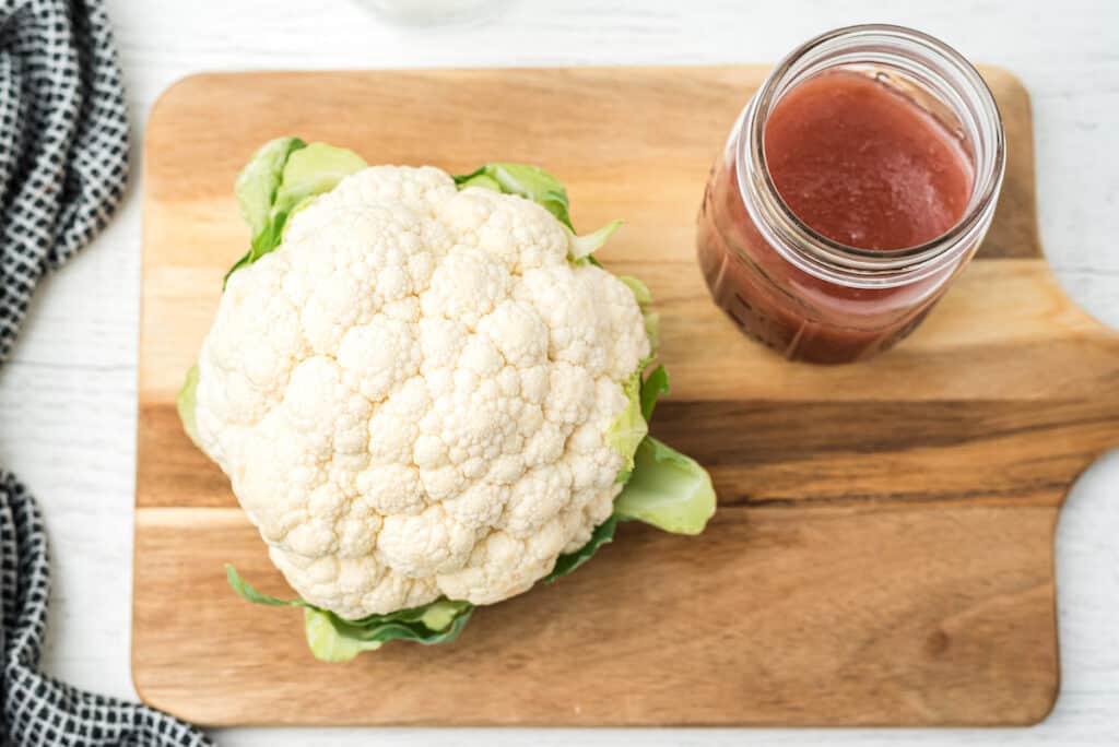 marinated cauliflower ingredients