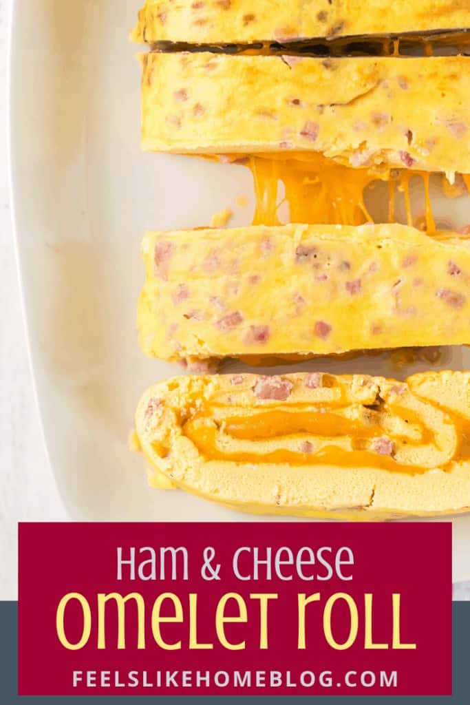 Ham and Cheese Omelet Roll Up (Pampered Chef recipe)