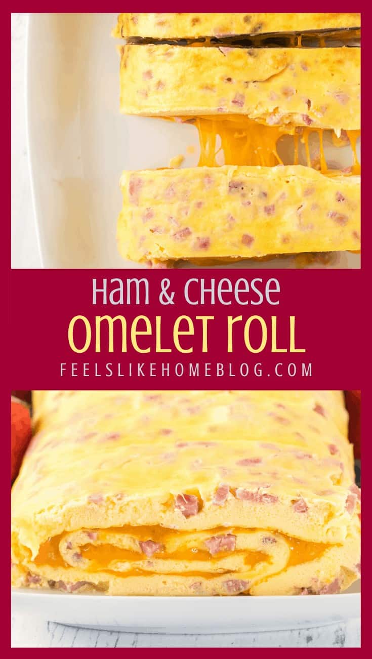 Ham and Cheese Omelet Roll Up (Pampered Chef recipe)