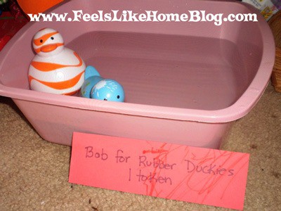 Bobbing for Rubber Duckies