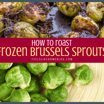 raw and roasted brussels sprouts
