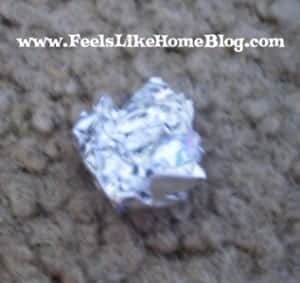 aluminum foil ball