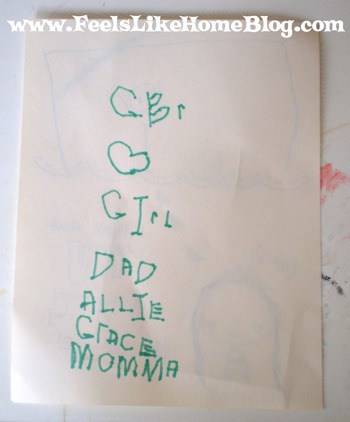 homeschool preschool writing