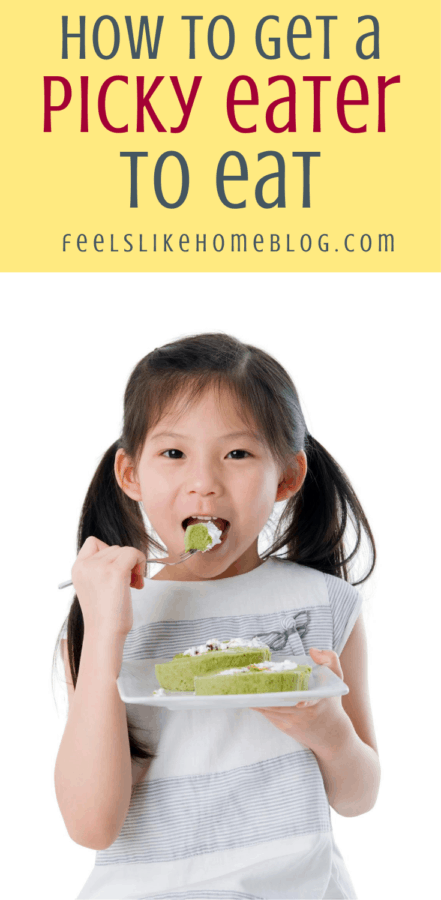a young girl who is not a picky eater