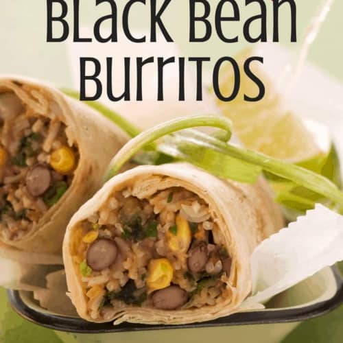 Quick And Easy Black Bean Burritos