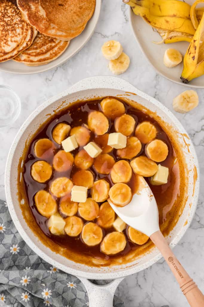 How to Make Easy Bananas Foster Pancakes Feels Like Home™