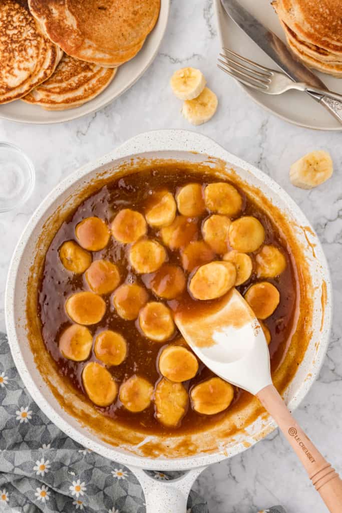 How to Make Easy Bananas Foster Pancakes Feels Like Home™