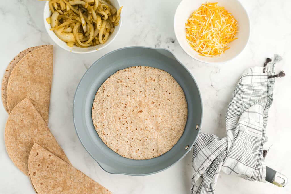 The Best Cheese & Onion Quesadillas Feels Like Home™