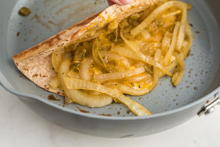 The Best Cheese & Onion Quesadillas Feels Like Home™