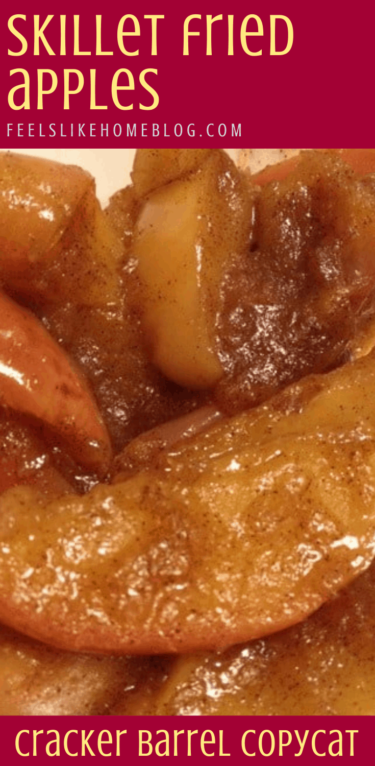 Cracker Barrel Copycat Skillet Fried Apples