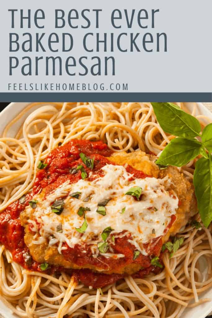 The Best Ever Baked Chicken Parmesan Super Healthy Recipe