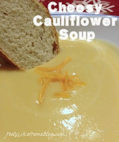 cheesy cauliflower soup cheesy cauliflower soup