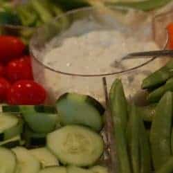 homemade veggie dip