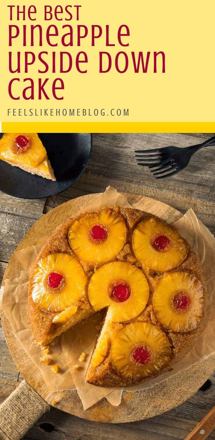 The Best Pineapple Upside Down Cake from a Pampered Chef Recipe