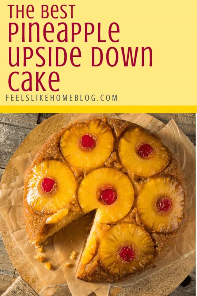 The Best Pineapple Upside Down Cake from a Pampered Chef Recipe