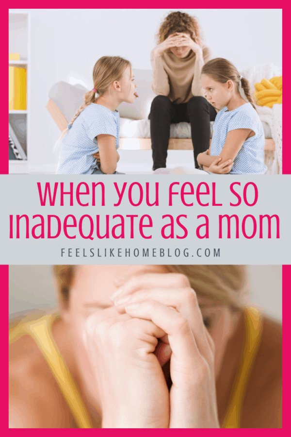 As a mom, you may end up feeling inadequate and a total failure in your mom life, but when you feel like you're failing, mama, I promise you're not. Sometimes, we set ourselves up for feeling this way by having unrealistic expectations. You got this, mama.