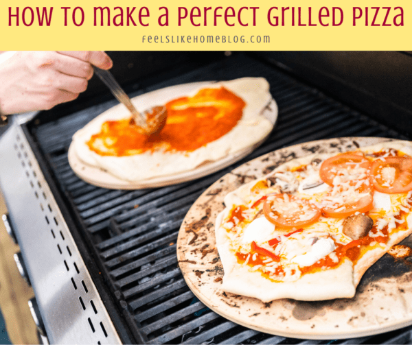 grilled pizzas