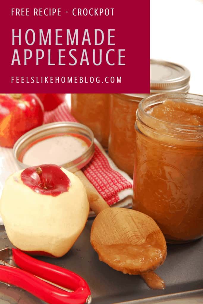 How to Make Applesauce in the CrockPot Feels Like Home™