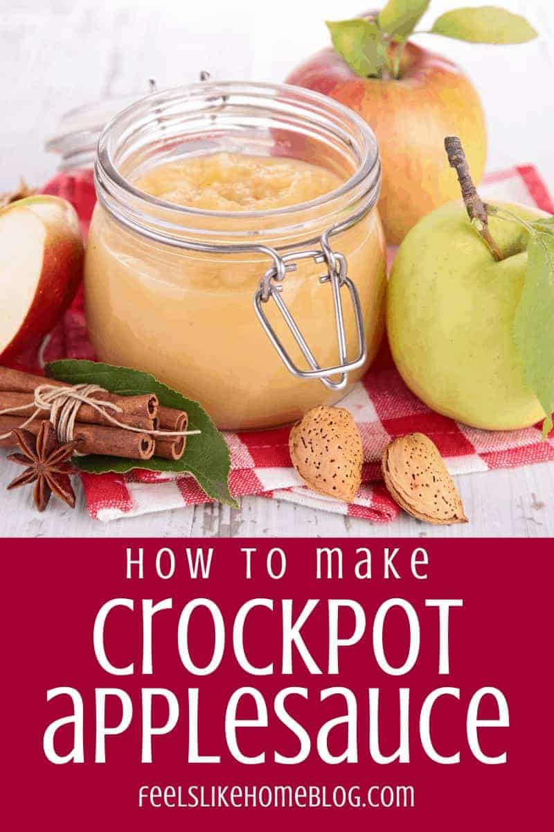 How to Make Applesauce in the CrockPot Feels Like Home™