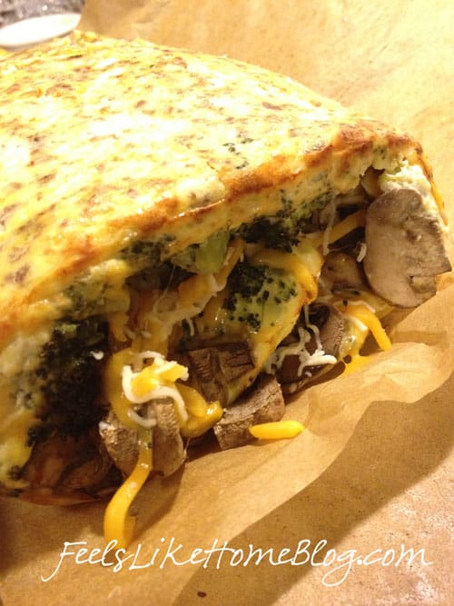 sausage broccoli mushroom omelet roll recipe sausage broccoli mushroom omelet roll recipe