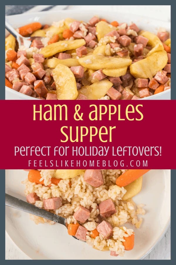 A bunch of different types of food, with Ham and Leftovers