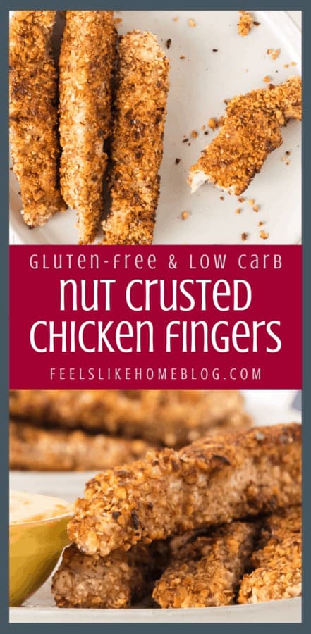 A close up of gluten free chicken tenders