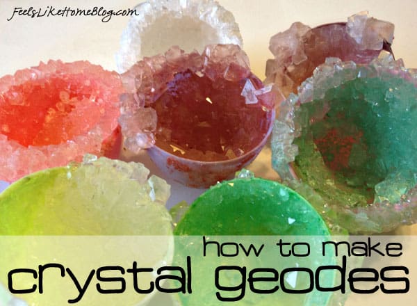 DIY EDIBLE CRYSTALS (GEODE) 