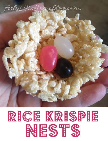 How to Make Rice Krispie Nests How to Make Rice Krispie Nests