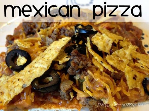 Easy Mexican Pizza Easy Mexican Pizza