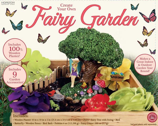 Wal-Mart Fairy Garden Kit