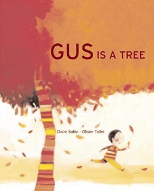 A close up of a book cover